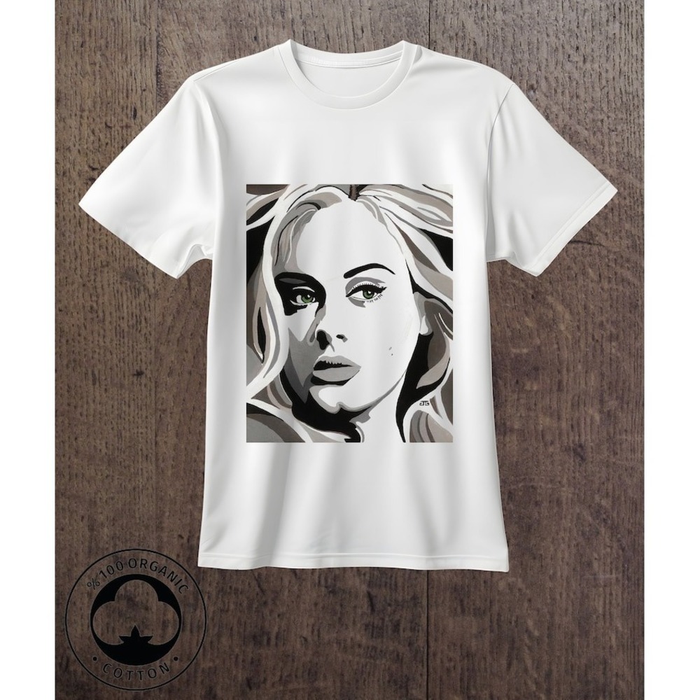 Vintage Adele Unisex Short Sleeve T-Shirt, Gift For Music Lovers, Adele Shirt